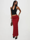 Silene Maxi Skirt Red
