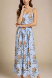 Tasmin Midi Dress Sky Blue