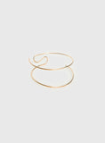Tamsen Spiral Arm Cuff Gold