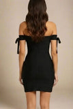 Penelope Bandage Mini Dress Classic Black