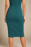 Ash Bandage Dress Emerald Green