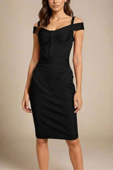 Sophia Bandage Dress Classic Black Sale
