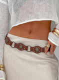 Perfect Cadence Belt Brown Gold