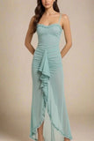 Noah Bodycon Wrap Midi Dress Tiffany Blue Sale