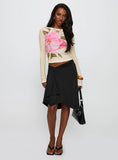 Esmeray Midi Skirt Black