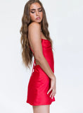 Celena Mini Dress Red