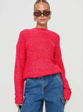 Bae Sweater Pink Red