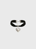 Laike Pendant Necklace Black Silver