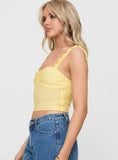 Franca Top Yellow