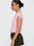I'm A Star Graphic Top Pink