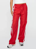 Keli Track Pants Red White