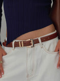 Secret Moments Belt Brown Gold