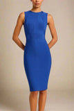 Aurora Bandage Dress Navy Blue
