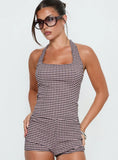 Feijoa Knit Halter Top Multi