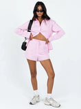 The Chloe Set Pink Stripe Lower Impact
