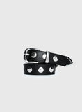 Nikoli Stud Belt Black Silver