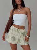 Heylee Shorts Beige Green