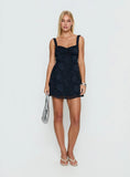 Mcbeath Mini Dress Navy Burnout