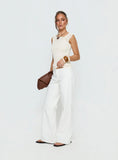 Skaia Layered Sheer Top Cream