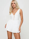 Halcyon Romper White