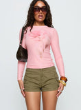 Colonel Cargo Mini Short Olive Green