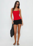 Baseline Longline Tank Top Red