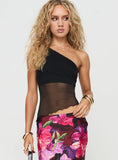 Gilda Asymmetric Top Black