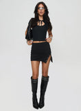 Karre Mini Skirt Black