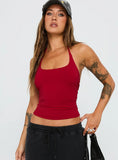 Ezekiel Nylon Top Red