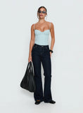 Alorah Textured Bodysuit Blue