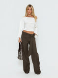 Elisson Layered Buckle Pants Grey