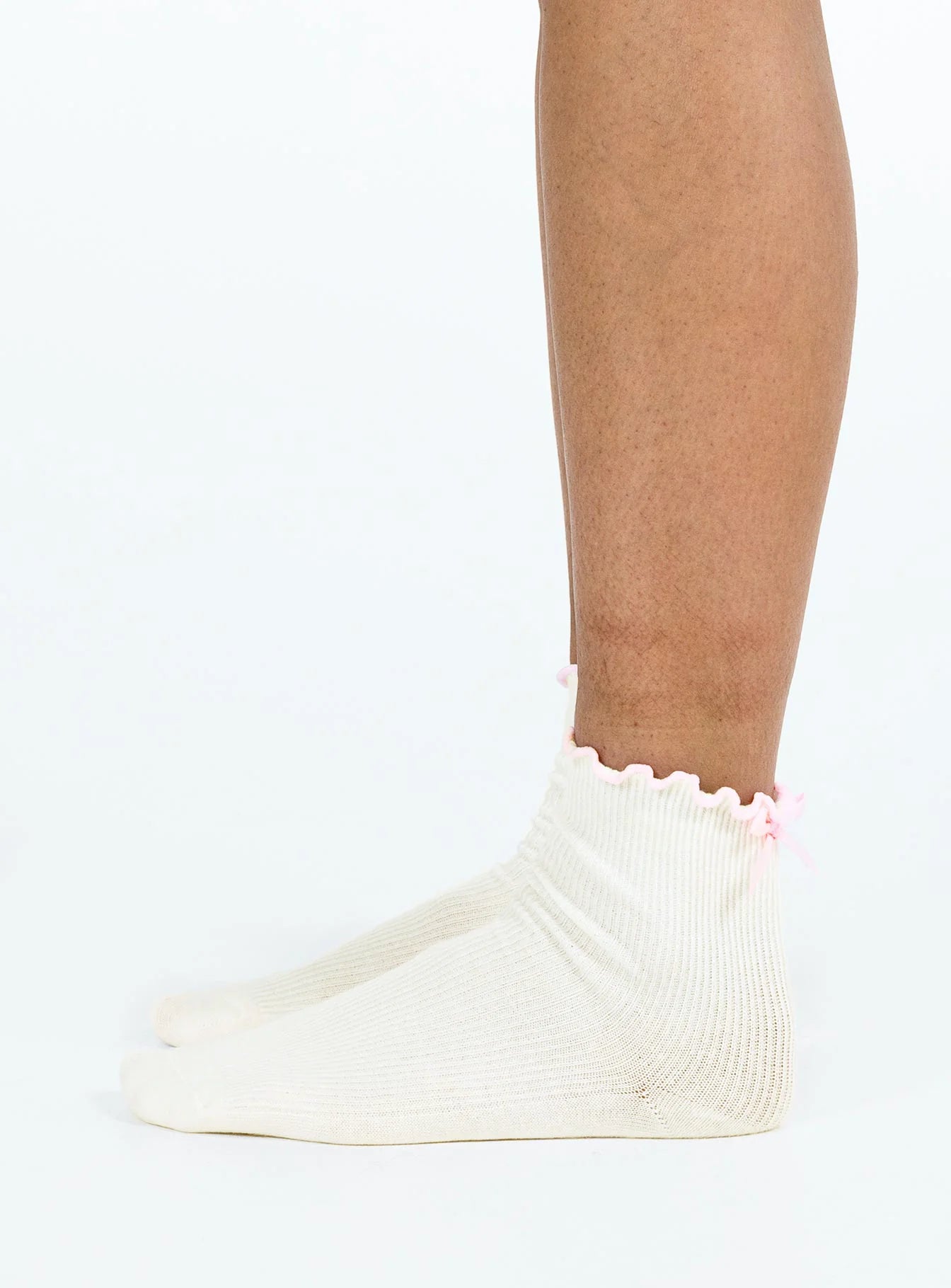 Lanter Socks Cream Pink