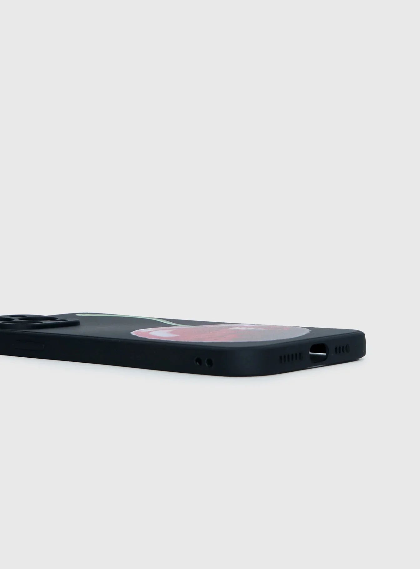 Earnestly iPhone Case Black Cherry