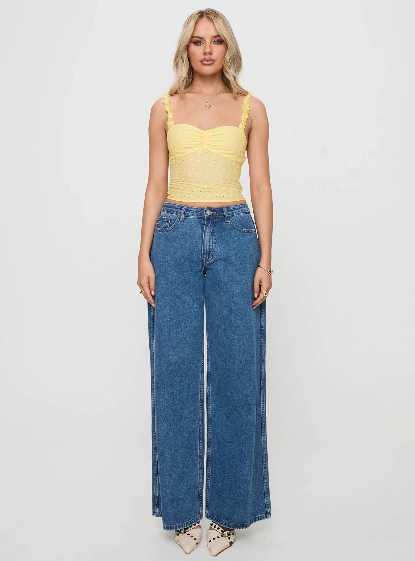 Franca Top Yellow