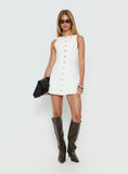 Yumiko Denim Romper White