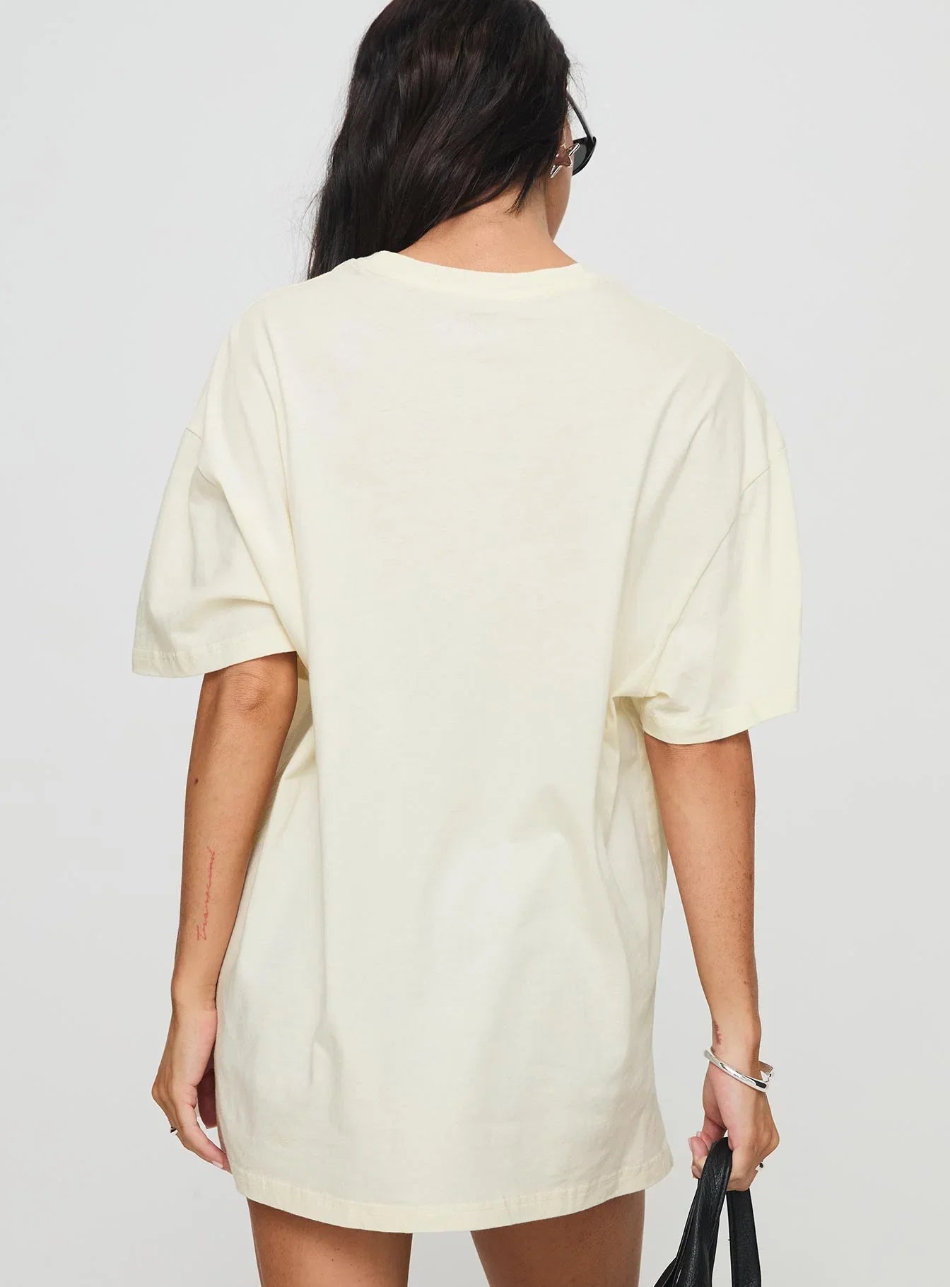 Snoopy Championship Oversized Tee White