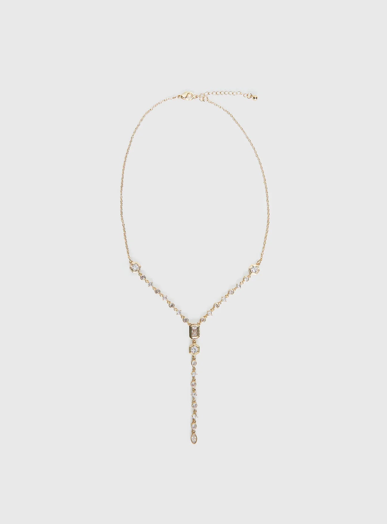 Arica Y Necklace Gold