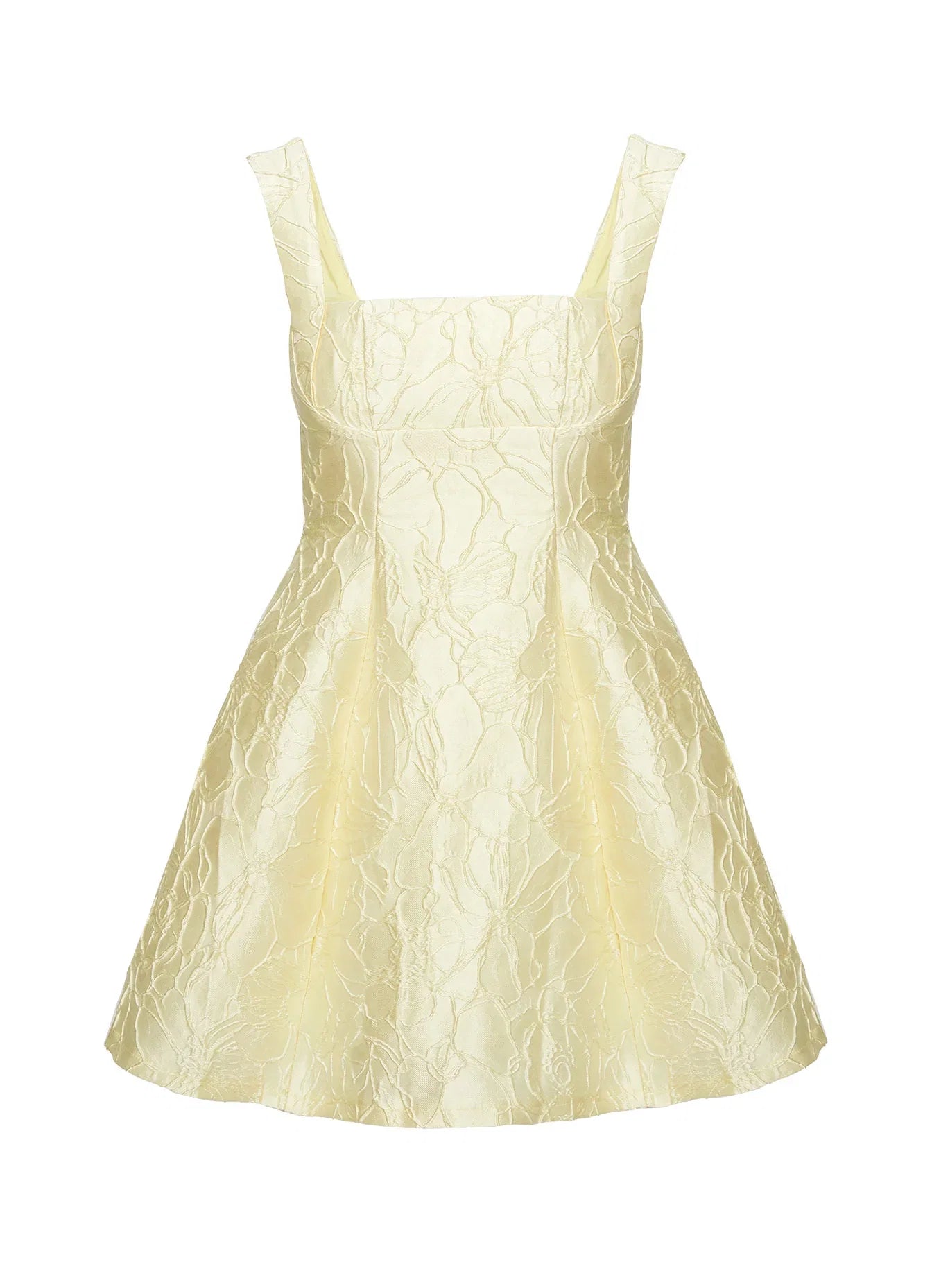 Eloquent Mini Dress Light Yellow