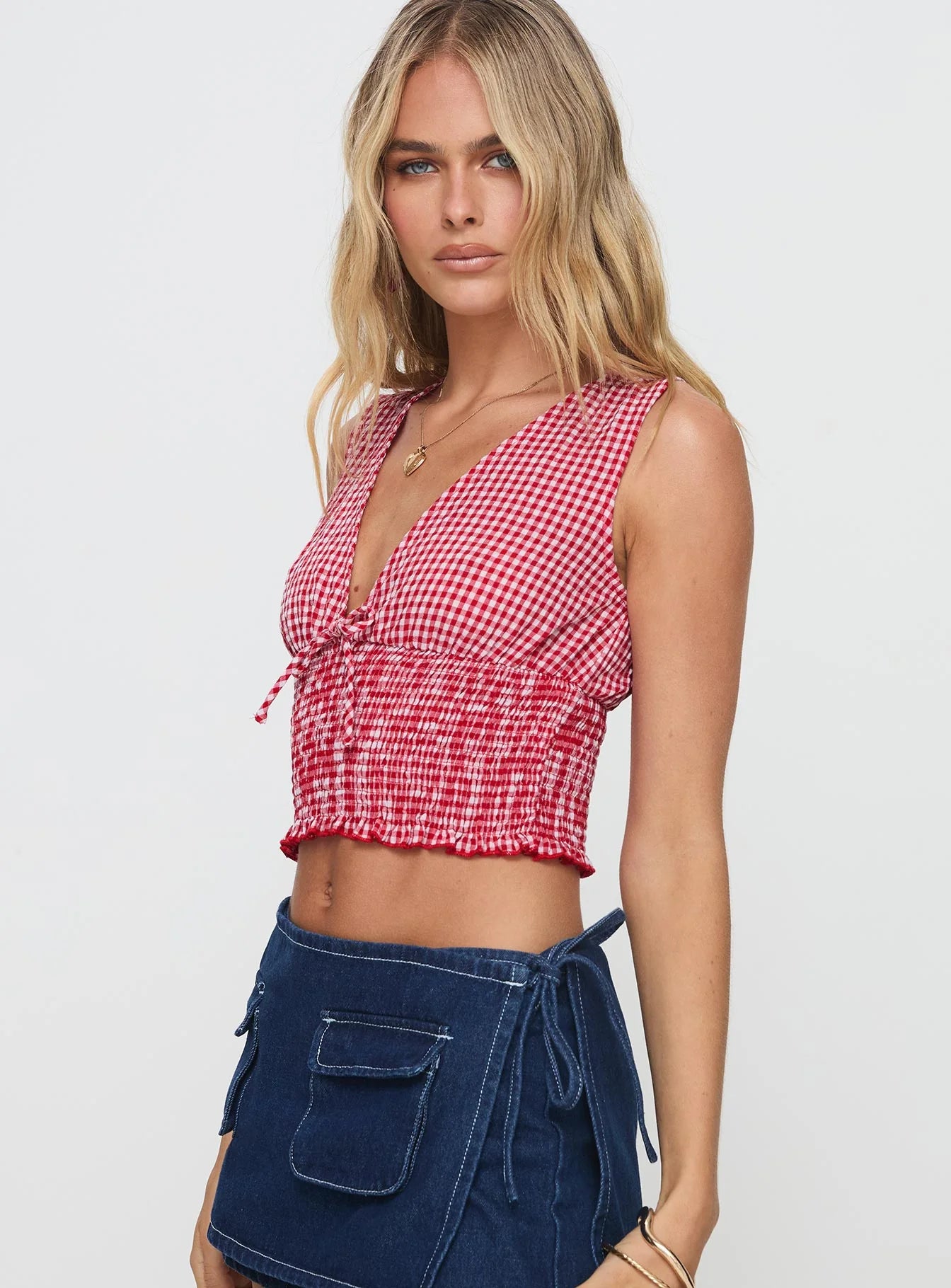 Mixing It Up Top Red White