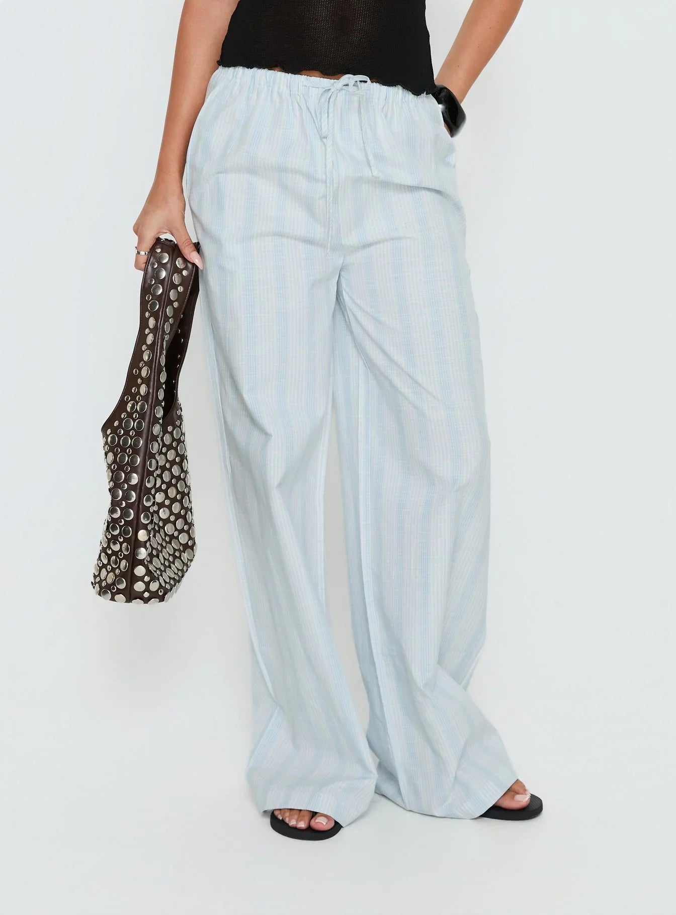 Parklea Pants Blue / White Stripe