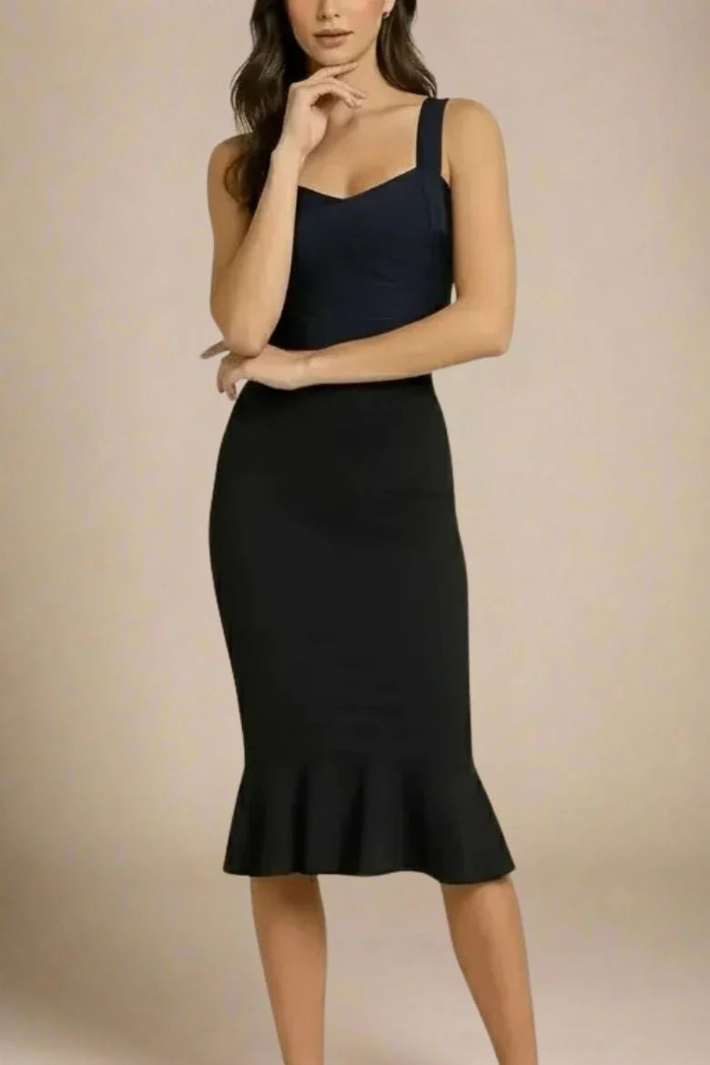 Jay Bandage Crop Top Classic Black