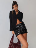 Riego Mini Skirt Black
