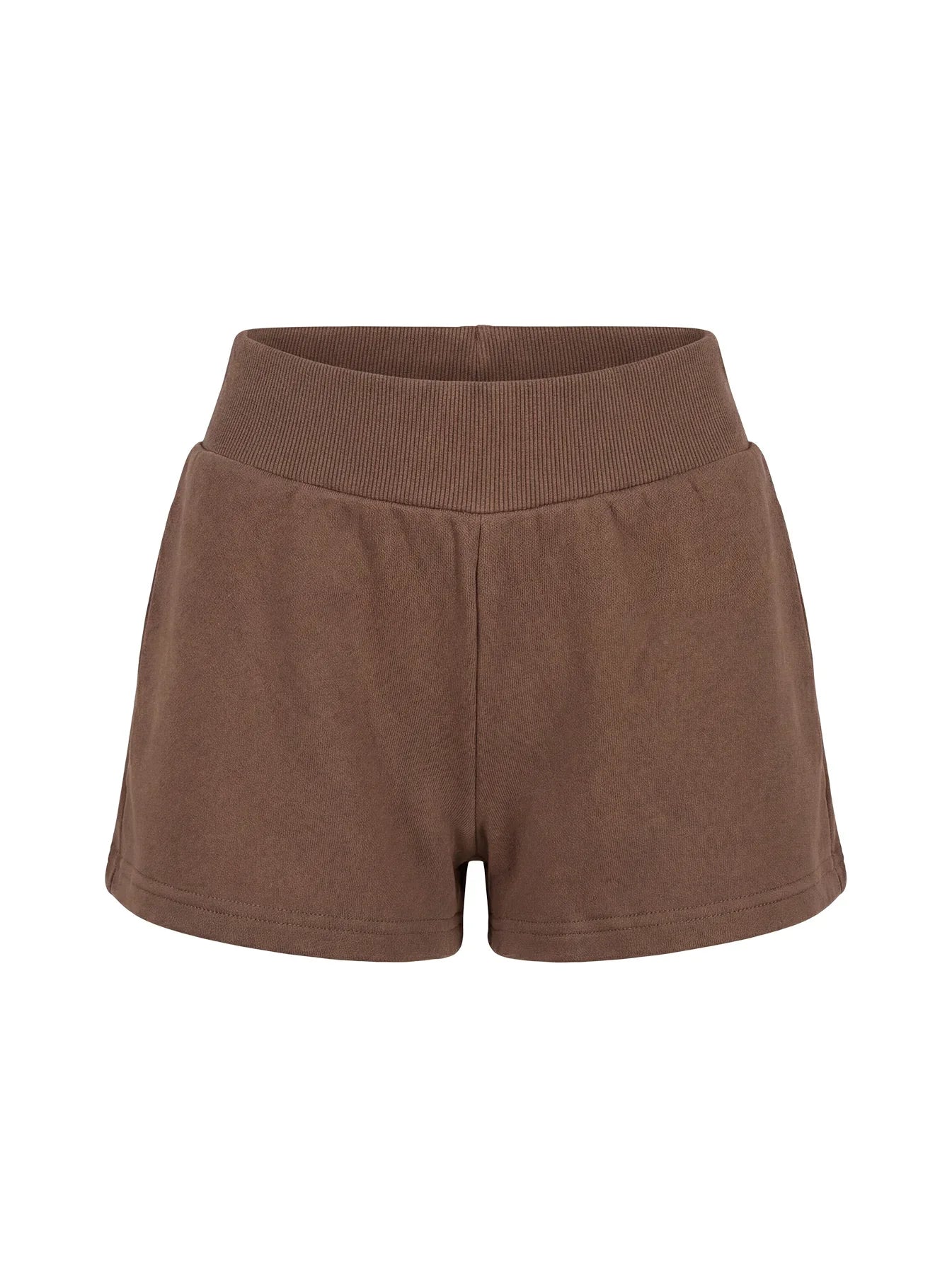 Daybreak Rib Waist Shorts Cocoa