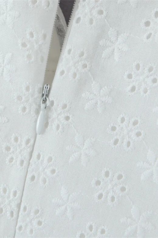 Mari Bodycon Mini Dress White Pearl Sale