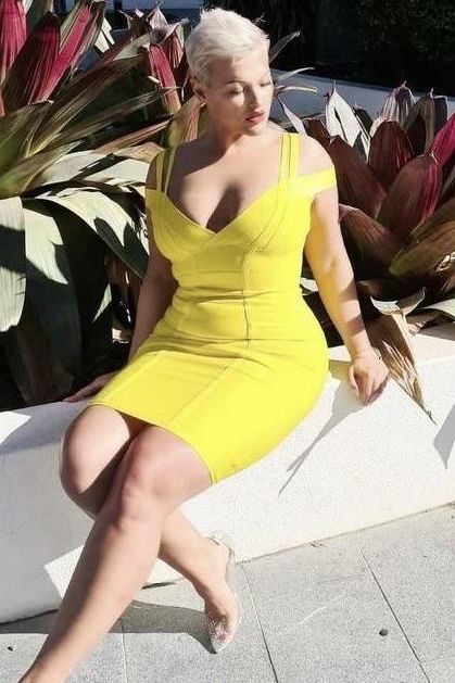 Sia Bandage Dress Classic Black