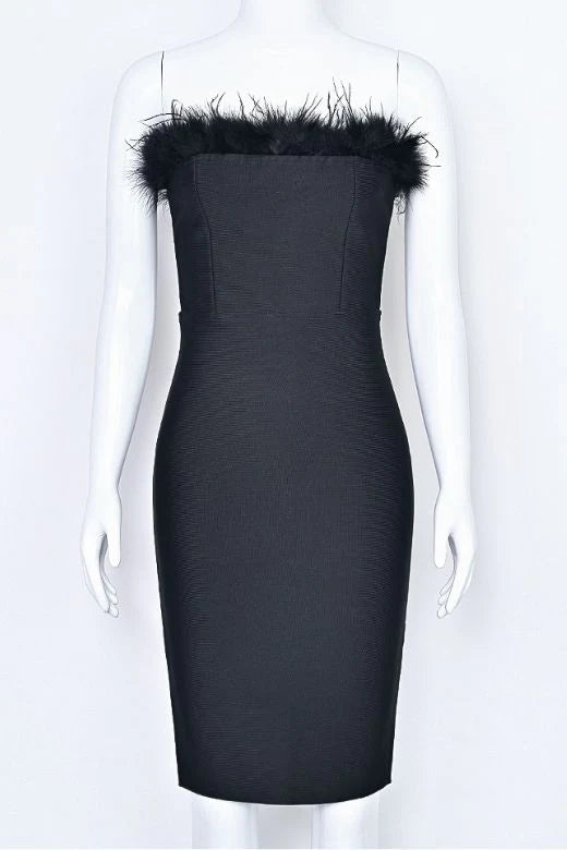 Erin Bandage Dress Classic Black