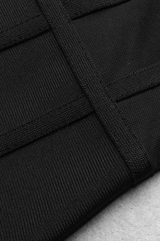 Leah Bodycon Dress Classic Black Sale