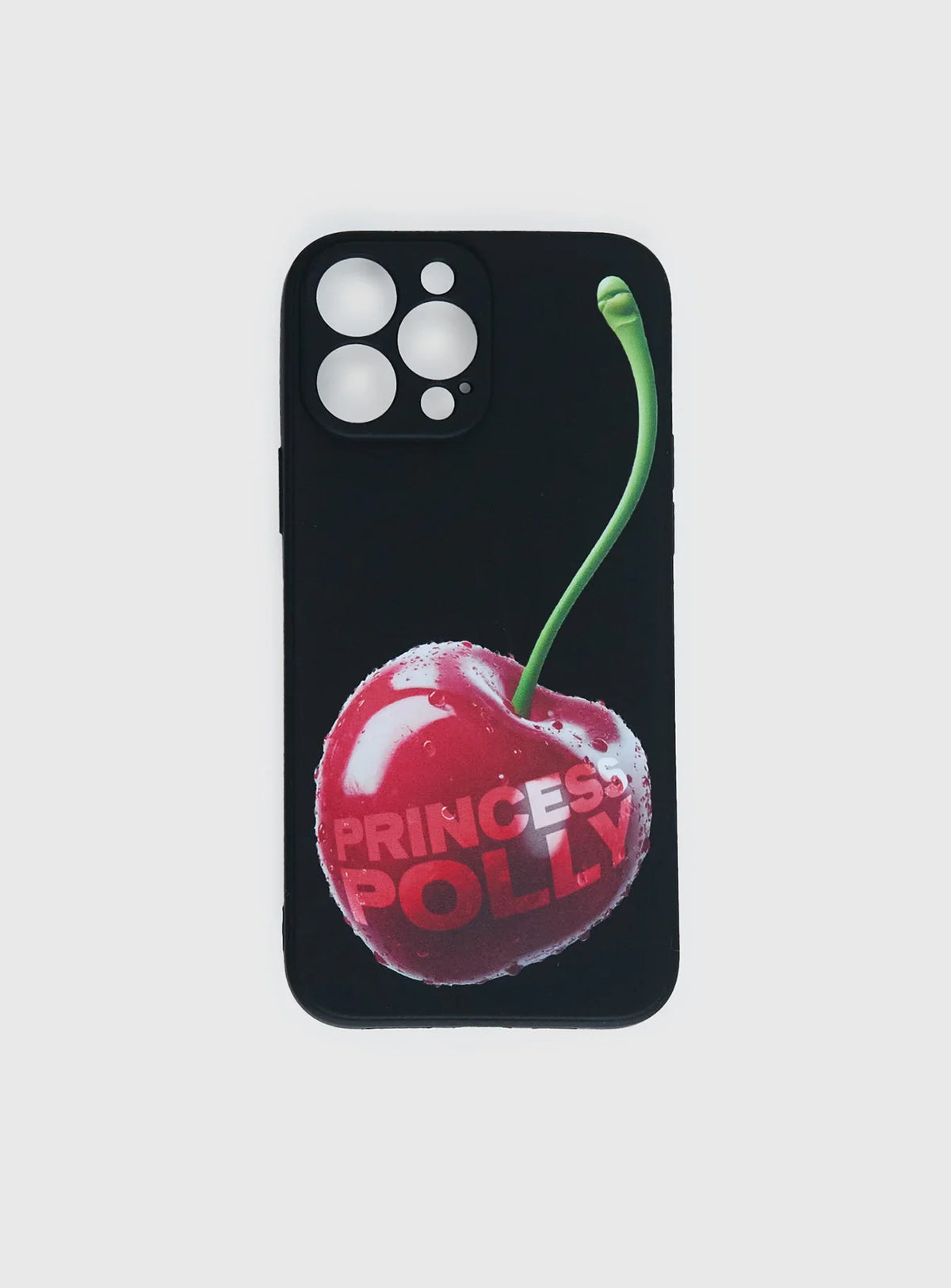 Earnestly iPhone Case Black Cherry