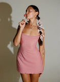 Celena Mini Dress Dusty Pink / Floral