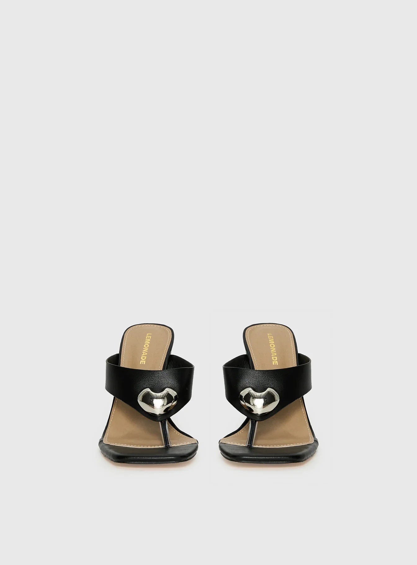 Gifted Thong Heels Black